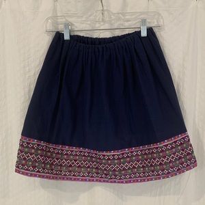 NWOT Handmade Embroidered Skirt